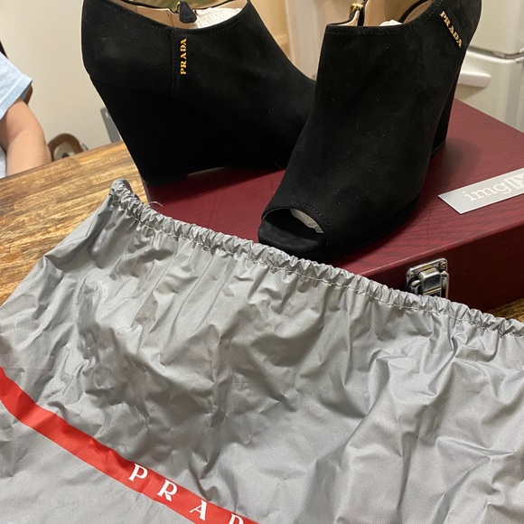 NEW PRADA woman suede shoes - Picture 5 of 5